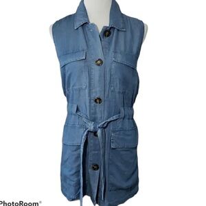 Andrew Marc Marc New York Sleeveless Utility Vest Dress Size M